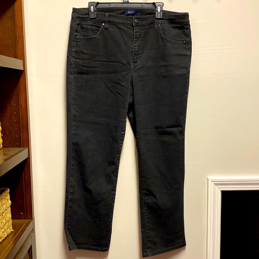 Bandolino black boot cut jeans